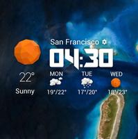 Daily&Hourly Forecast Widget❆ скриншот 1
