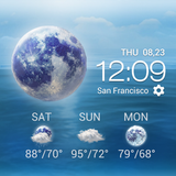 Daily&Hourly weather forecast أيقونة