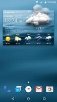 برنامه‌نما Daily weather forecast widget app عکس از صفحه