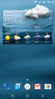 Widget de previsão do tempo imagem de tela 2