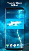 Wettervorhersage Widget Plakat