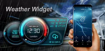 weather information time widget