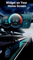 Wettervorhersage Widget Plakat