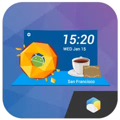 Dessert Style Weather Widget