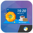 Dessert Style Weather Widget