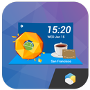 Dessert Style Weather Widget APK