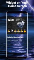 Widget de pronóstico del tiempo Poster