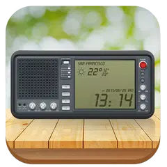 Widget de previsão do tempo