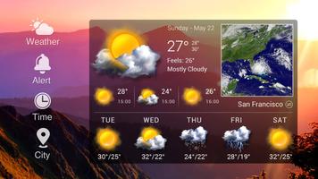 احوال الطقس ودرجة الحرارة تصوير الشاشة 3
