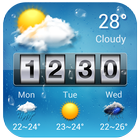 Live weather & widget for android⛈☔️ ikon