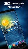 Wettervorhersage Widget Plakat