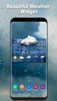 Daily weather forecast widget poster