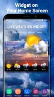 weather forecast and weather alert app poster