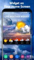 Wettervorhersage Widget Plakat