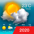 天气预报小部件