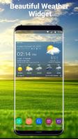 Wettervorhersage Widget Plakat