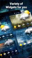 برنامه‌نما Home screen clock and weather,world weather radar عکس از صفحه