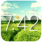 Wettervorhersage Widget Zeichen