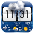 Widget perkiraan cuaca