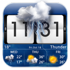 Live weather background app ❄ آئیکن
