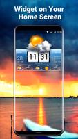 Widget de previsão do tempo imagem de tela 1