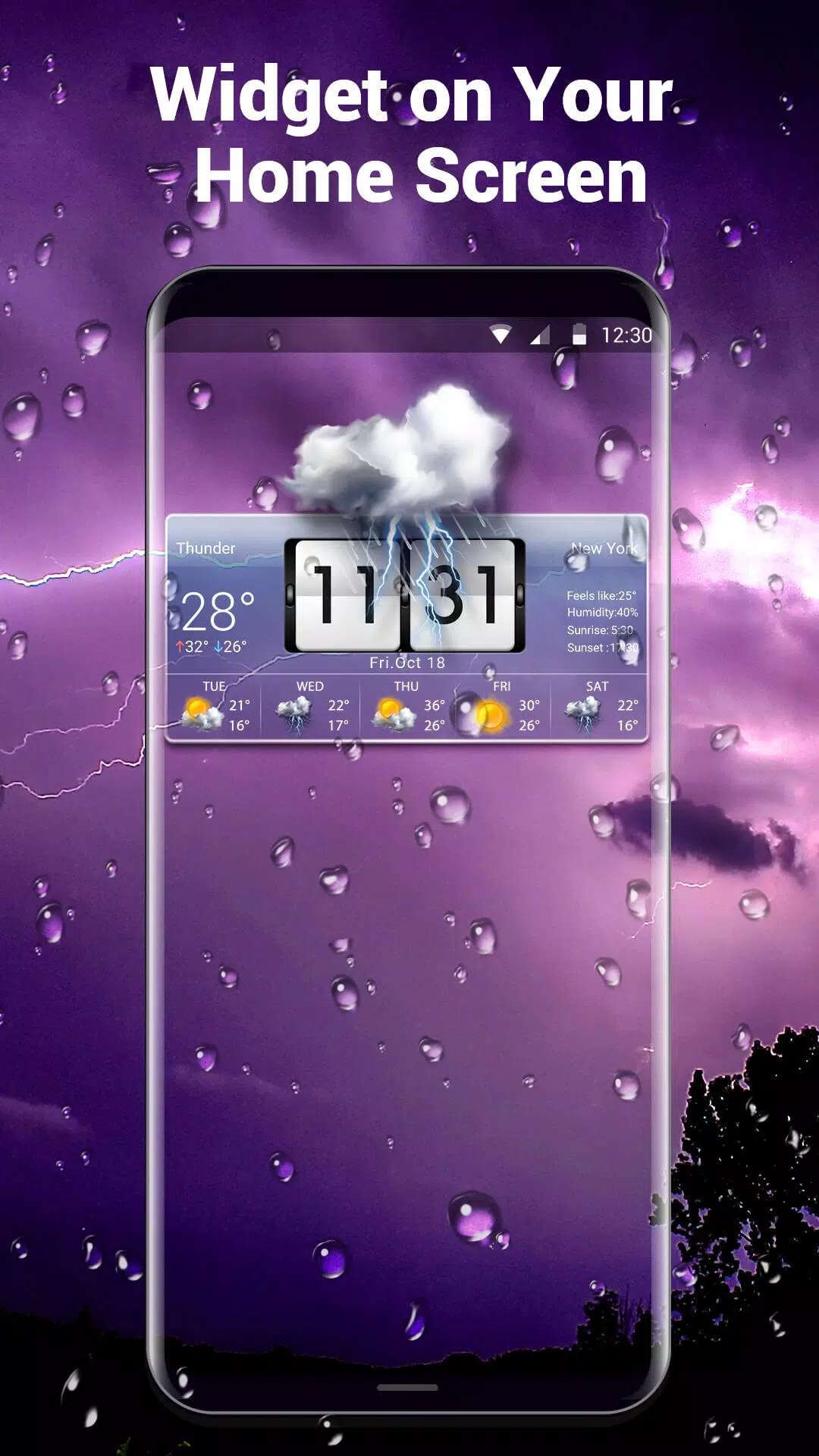 Live weather background app ❄ APK for Android Download