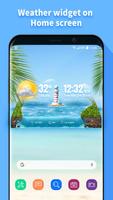 Hourly Weather Widget for 2018 ảnh chụp màn hình 2