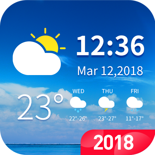 7- day weather forecast and daily temperature