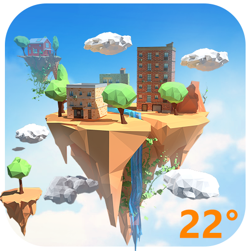 3D Real-time Weather of Island