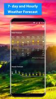 برنامه‌نما free live weather on screen عکس از صفحه