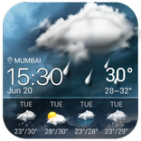 weather forecast and weather alert app .