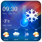 Widget de pronóstico del tiempo icono