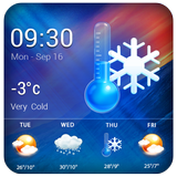 Widget de pronóstico del tiempo icono