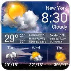 download Widget delle previsioni del tempo APK