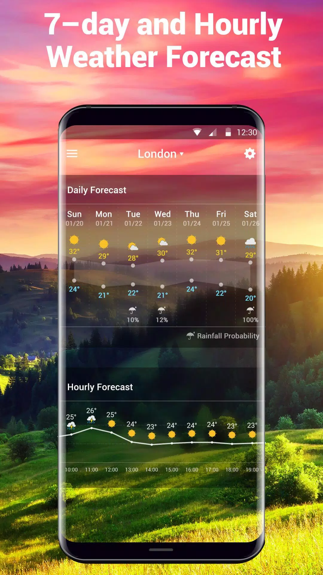 5 Day Weather Map 5-Day Weather Forecast &Weather Widget For Android - Apk Download