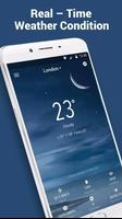 Wettervorhersage Widget Plakat