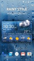 Neu 2018 Wetter App & Widget Plakat