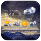 Widget de prévision météo icône