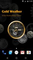 Прогноз погоды & Clock Widget постер