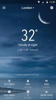 Прогноз погоды & Clock Widget скриншот 2