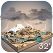 3D Real-time Weather on Mount.