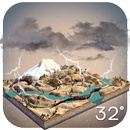 3D Real-time Weather on Mount. APK