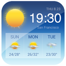 Виджет прогноза погоды APK