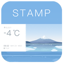 Minimalism weather clock wid APK