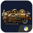 Steampunk Style Weather Widget