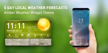 Widget de pronóstico del tiempo