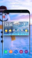 Live weather & clock widget Screenshot 2