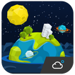 Space Style Cool widget