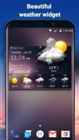 Wettervorhersage Widget Plakat