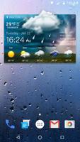 Widget de pronóstico del tiempo Poster